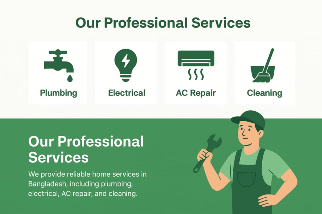 our proffessional service